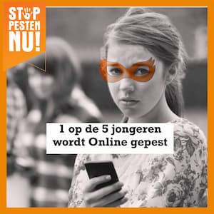 1 op de 5 jongeren wordt Online Gepest