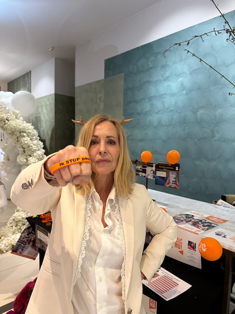 Angela Groothuizen zegt Stop Pesten Nu