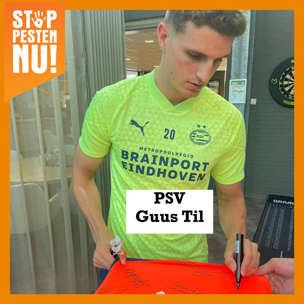 Guus Til PSV steunt actie tegen pesten van Stop Pesten Nu