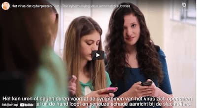 Video Het virus dat cyberpesten heet!