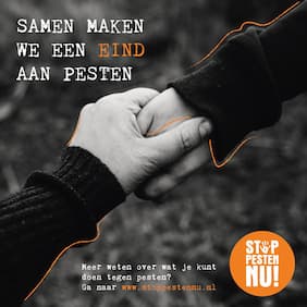 Samen maken we een eind aan pesten - 19 april Landelijke Dag tegen Pesten