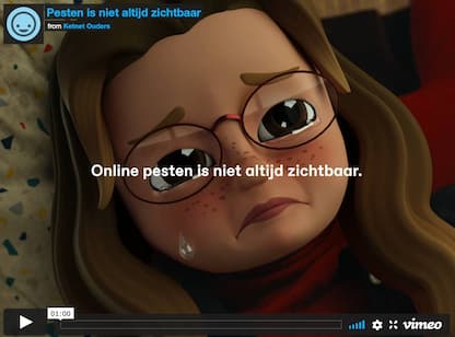 Online Pesten niet altijd zichtbaar van KetNet