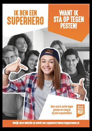 Onderzoeken tonen aan dat als de PEER pressure group ingrijpt bij het pesten, dat het pesten in  10 seconden stopt in 57% van de gevallen! 