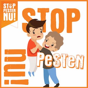 Poster Animatie Stop Pesten Nu 2 van 3