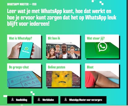 Lespakket Speciaal Onderwijs What's app Master