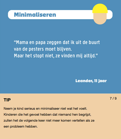 Tip 7: Pesten. Wat doe je (niet) als ouder?