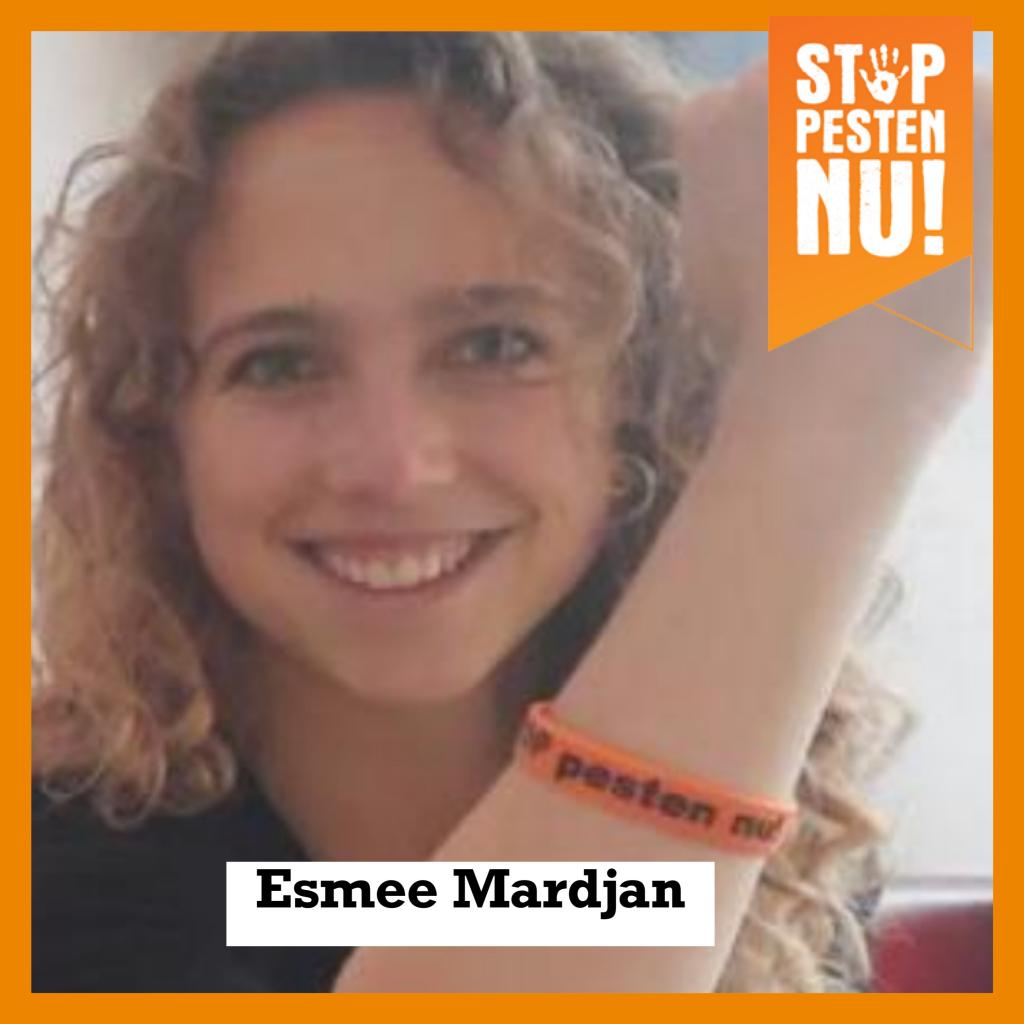 Esmee Mardjan zegt Ik STOP pesten nu