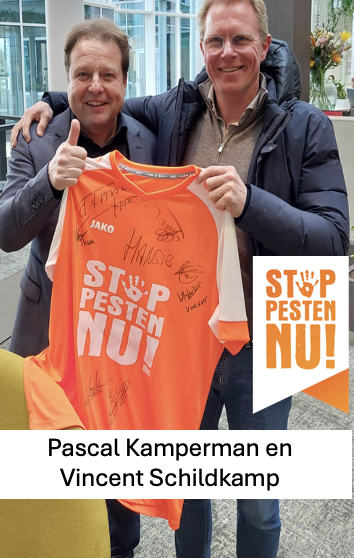 Pascal Kamperman en Vincent Schildkamp ESPN zeggen Stop Pesten Nu