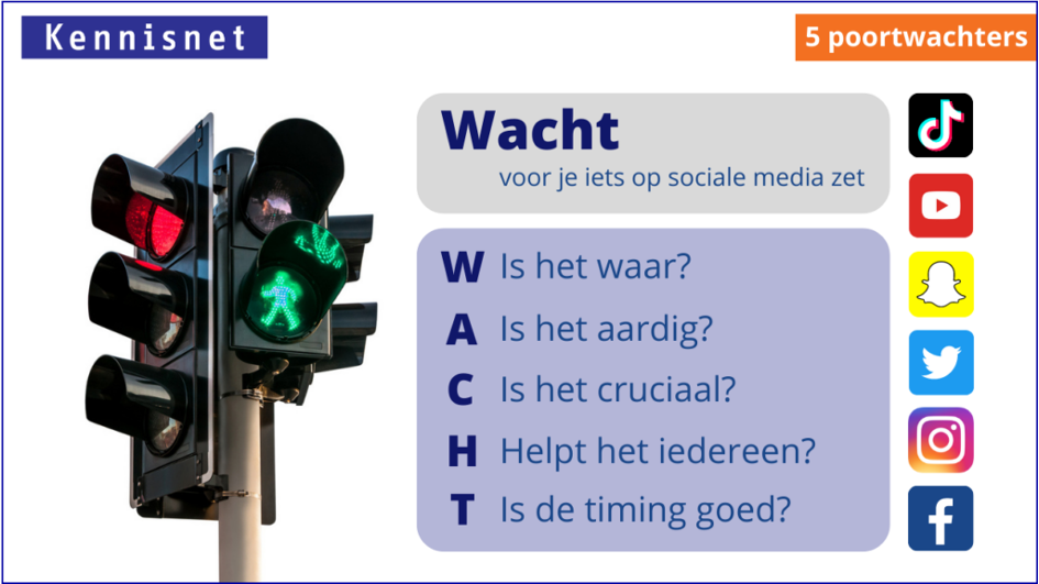 Wacht - tips tegen online pesten