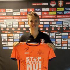 FC Dordrecht Aanvoerder Mathis Suray