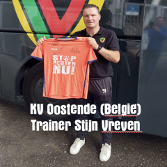 KV Oostende (België) Trainer Stijn Vreven 