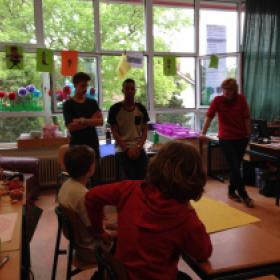 Stop Pesten Nu Mainstreet Basisscholen Workshop met Owen Playfair en Rein van Duivenboden