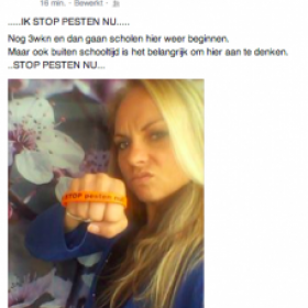 Ik kom in actie tegen pesten en zeg: Ik STOP pesten nu! (bandje tegen pesten)